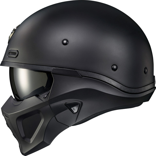 Scorpion Exo Covert X Open-Face Helmet Matte Black Lg Cox-0105