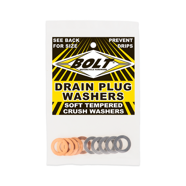 Bolt Crush Washers 12X20Mm 10/Pk 5 Aluminum & 5 Copper Dpwm12.20-10