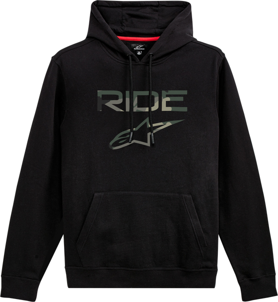 Alpinestars Ride 2.0 Camo Hoodie Black Lg 1212-51900-10-L