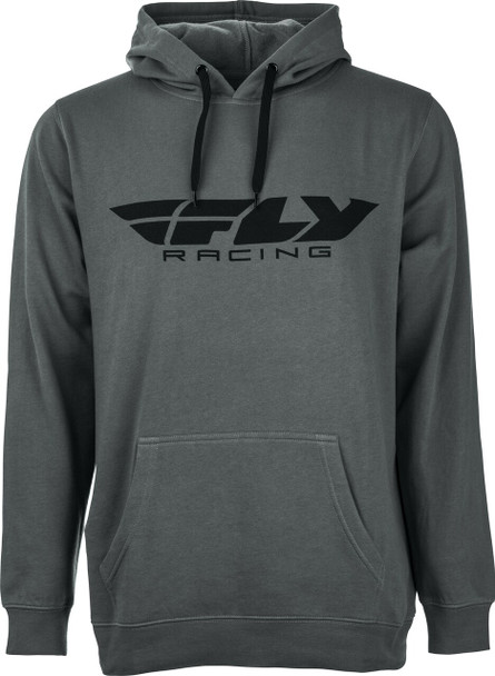 Fly Racing Fly Corporate Pullover Hoodie Charcoal Sm 354-0135S