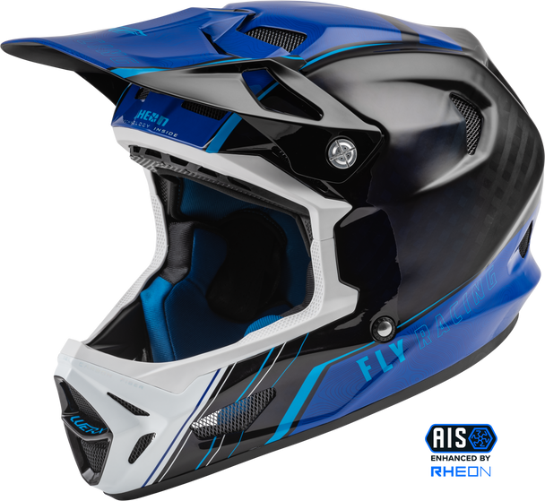 Fly Racing Werx-R Helmet Blue/Carbon Sm 73-9222S