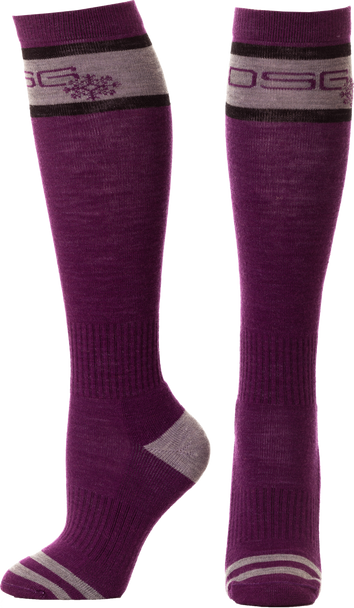 DSG Mid Weight Socks Deep Amethyst 52394