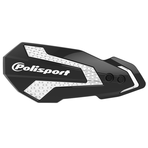 Polisport Mx Flow Handguards Black/White 8308200009