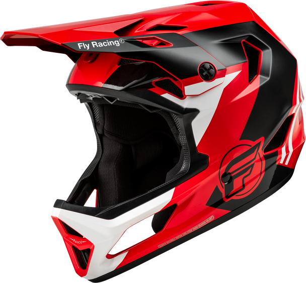 Fly Racing Youth Rayce Helmet Red/Black/White Ys 73-3611Ys