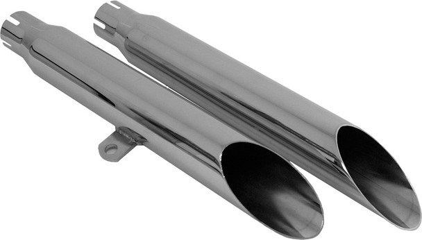 Emgo Slip-On Mufflers Slash 80-03 Sportster 80-75112