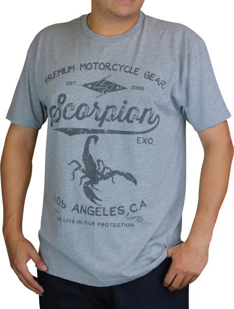 Scorpion Exo Stinger Shirt Grey Xl 61-741-06