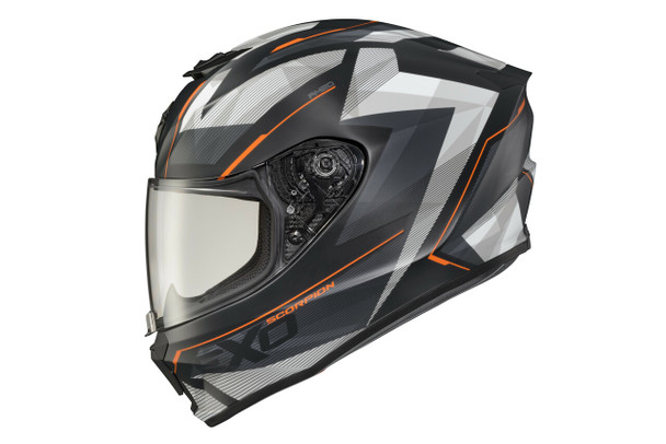 Scorpion Exo Exo-R420 Full-Face Helmet Engage Orange Lg 42-2015