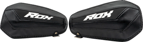 Rox Gen 3 Mtn Lite Handguards Black/ White Ft3-Hg-Ml-W