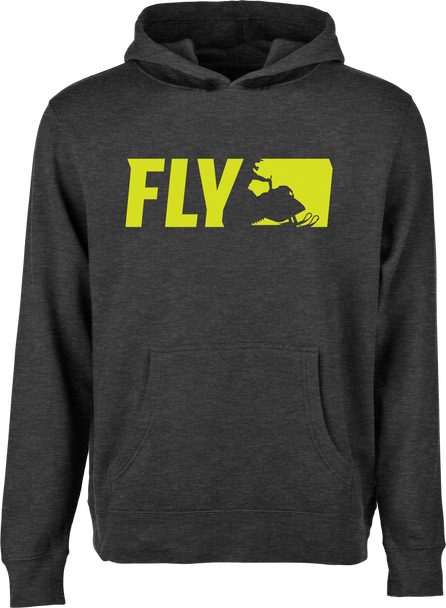 Fly Racing Fly Youth Primary Hoodie Charcoal Yl 354-0166Yl