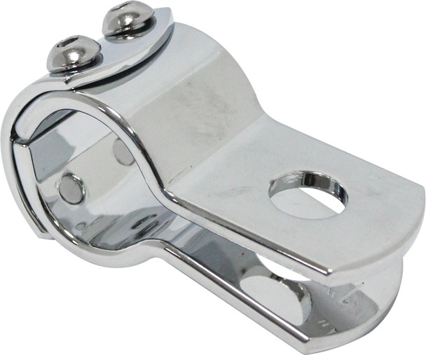 Harddrive Three Piece Frame Clamp 7/8" Chrome 53-007