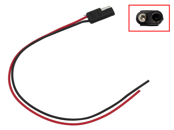 Sp1 2 Prong 12V Acc Connector Sm-01610