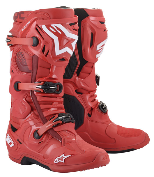 Alpinestars Tech 10 Boots Red Sz 11 2010020-30-11