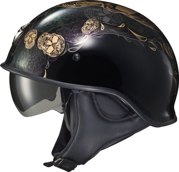 Scorpion Exo Exo-C90 Open-Face Helmet Kalavera Xs C90-1012