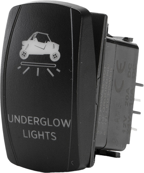 Flip Underglow Lighting Switch Pro Series Backlit Sc1-Amb-L65