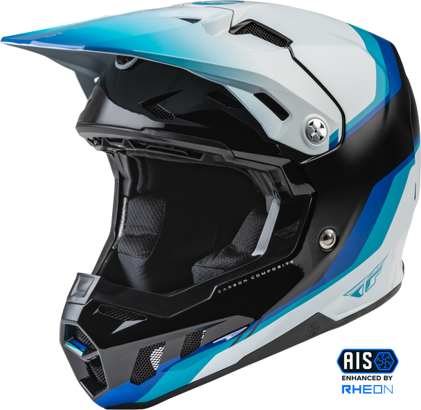 Fly Racing Formula Cc Driver Helmet Black/Blue/White Xs 73-4310Xs