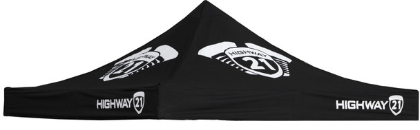 Highway 21 Canopy Top Black 10'X10' 31-31100-C Hwy21 Blk