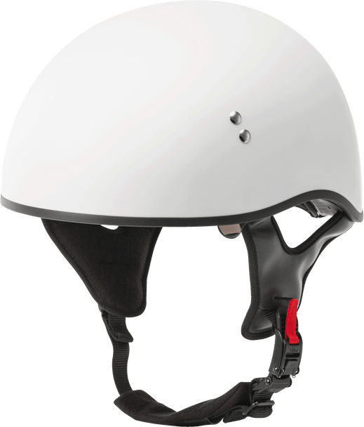 Gmax Hh-65 Half Helmet Naked Matte White Sm H1650204