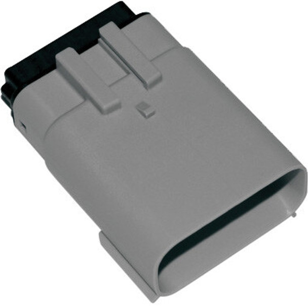 Namz Custom Cycle 16-Pin Male Connector Gry Left Hbar Control Hd 72492-07Gy Nm-33482-1602