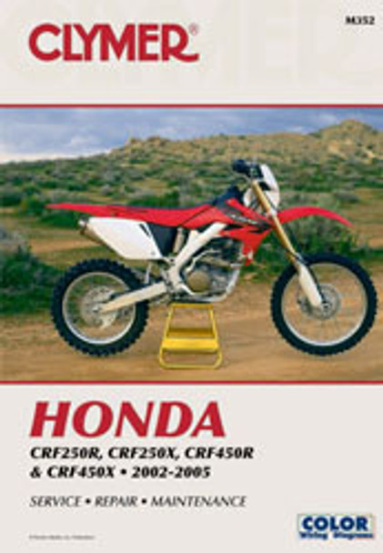 Clymer Repair Manual Hon Crf250R/X Crf450R Cm352