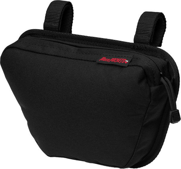 Moto Pockets T-Bar Bag Black 11X7X2 40002B