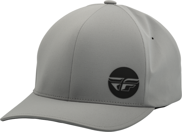 Fly Racing Fly Delta Hat Light Grey/Black Sm/Md 351-0117S