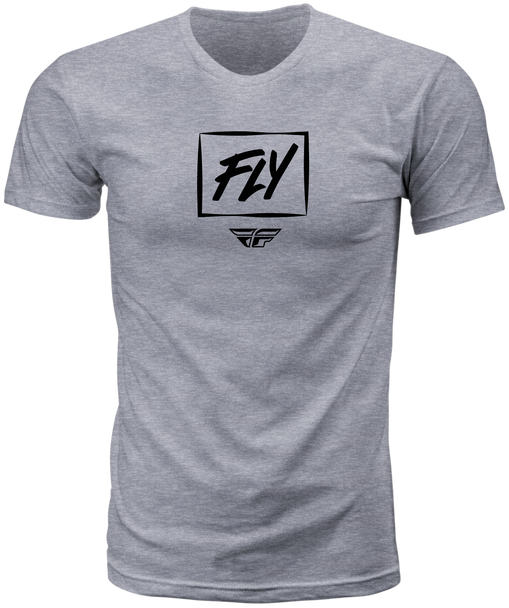 Fly Racing Fly Zoom Tee Grey Xl 352-0146X