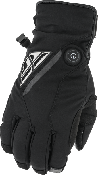 Fly Racing Title Heated Gloves Black Xs 476-2931Xs