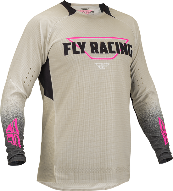 Fly Racing Evolution Dst Jersey Ivory/Black 2X 376-1232X