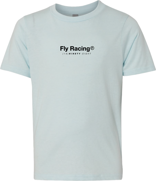 Fly Racing Youth Fly Lost Tee Ice Blue Ys 354-0325Ys