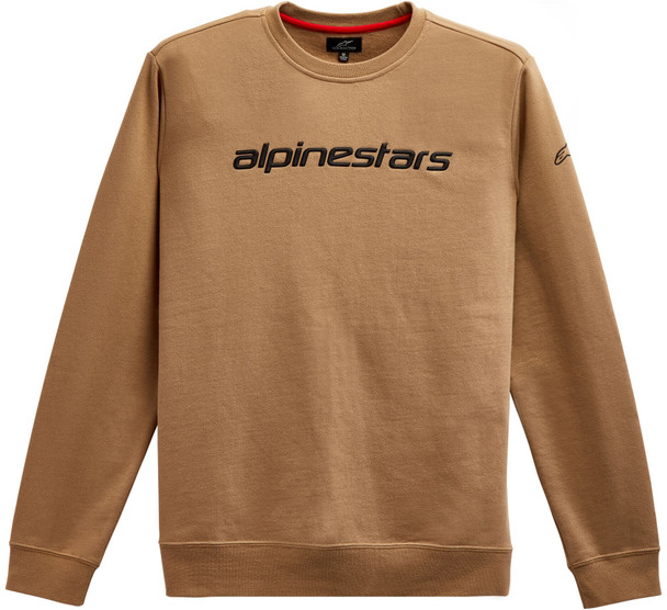 Alpinestars Linear Crew Fleece Sand/Black 2X 1212-51324-2310-Xxl
