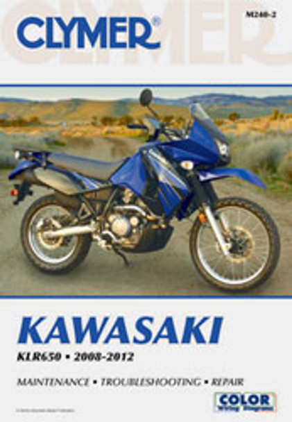 Clymer Repair Manual Kaw Klr650 Cm2402