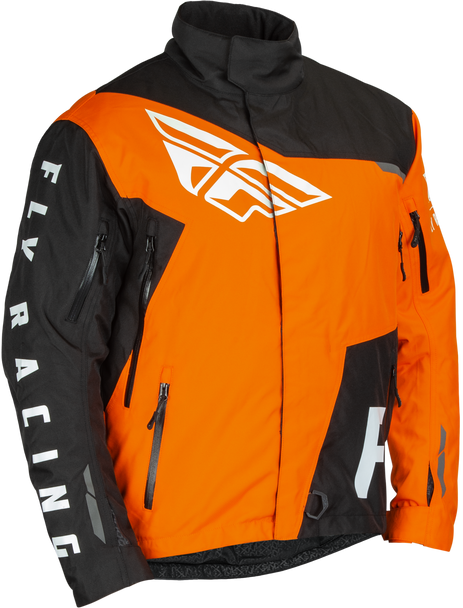 Fly Racing Snx Pro Jacket Black/Orange Md 470-5404M