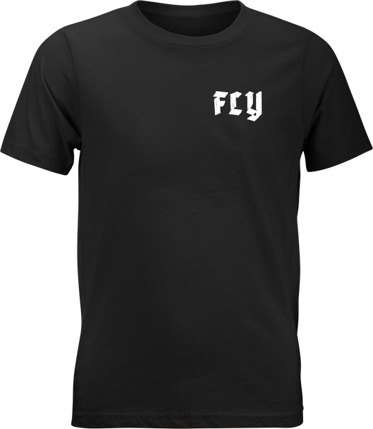 Fly Racing Youth Fly Moto Mind Tee Black Yl 352-0430Yl