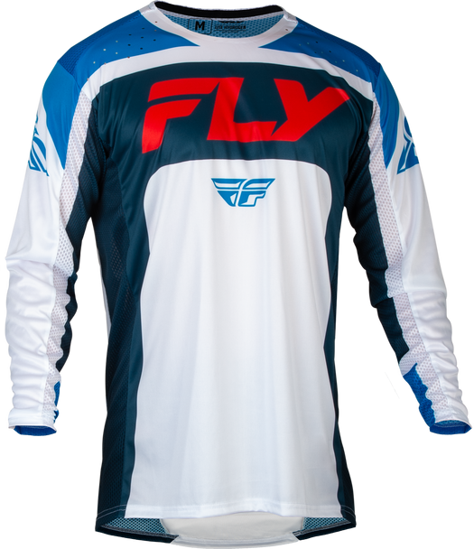 Fly Racing Lite Jersey Red/White/Navy 2X 377-7232X