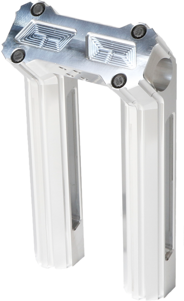 Hofmann Designs H/D Billet Risers 8" Raw Kickback Hdb-1013R