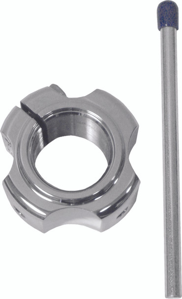 Modquad Axle Locking Nut - Double (Silver) Ax2-X