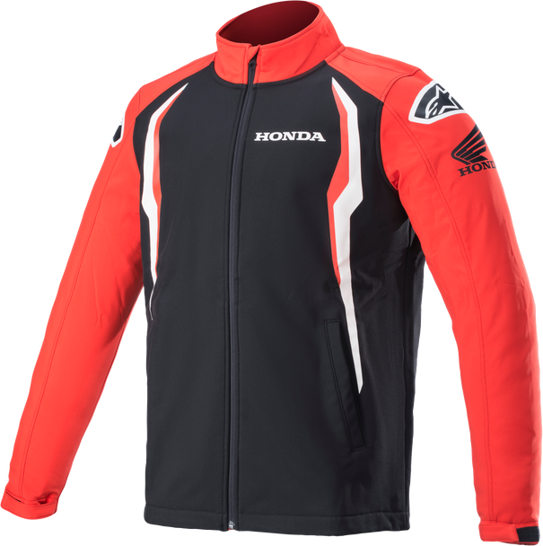 Alpinestars Honda Softshell Jacket Red/Black Lg 1H20-11440-3010-L