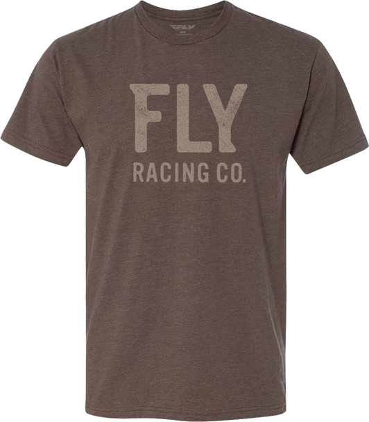 Fly Racing Fly Gauge Tee Espresso Sm 352-0107S