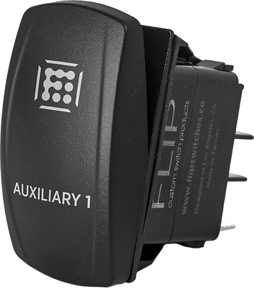Flip Proline Rocker Switch Aux2 Pro Series Backlit Sc1-A65-Amb