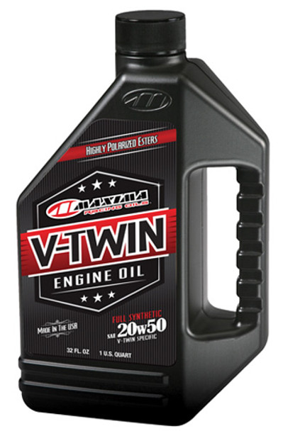 Maxima V-Twin Full Synthetic 20W50 32Oz 30-11901