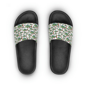 Women's Slide Sandals - Bass Fish Women's Slide Sandals - Bass Fish