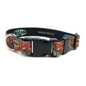 Fishy Dog Collar - DeYoung Freshwater Fish Pattern Fishy Dog Collar - DeYoung Freshwater Fish Pattern
