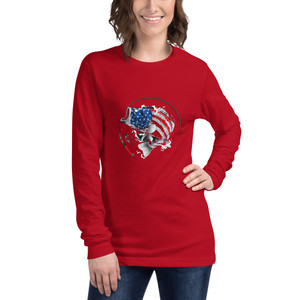 Unisex Long Sleeve Tee - American Bass Unisex Long Sleeve Tee - American Bass