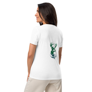 Women’s relaxed v-neck t-shirt - Hunting and Fishing Women’s relaxed v-neck t-shirt - Hunting and Fishing