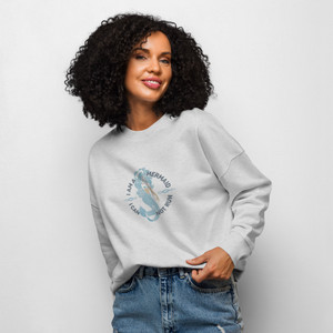Women’s organic crew neck sweatshirt Mermaid Women’s organic crew neck sweatshirt Mermaid