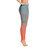 Lure Leggings -Teal/Orange Fade