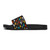 Women's Slide Sandals - Colorful Fish