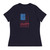 Women's Relaxed T-Shirt - American Flag
