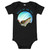 Baby short sleeve one piece - Asleep at the Reel
