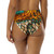 Recycled high-waisted bikini bottom - Brown Trout Pattern
